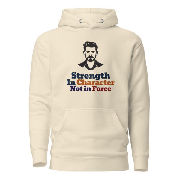 strength in character hoodie – premium pullover