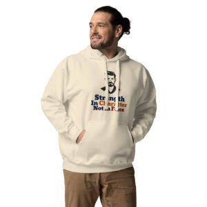 strength in character hoodie – premium pullover