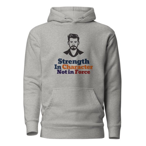 strength in character hoodie – premium pullover