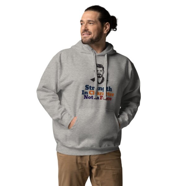strength in character hoodie – premium pullover