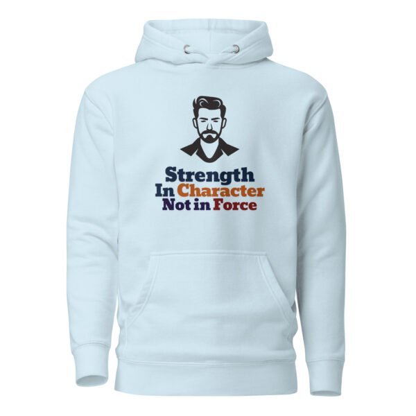 strength in character hoodie – premium pullover