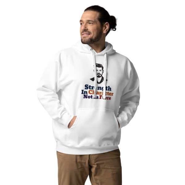 strength in character hoodie – premium pullover