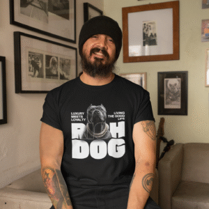 rich dog graphic tee – unisex classic t shirt | gildan 5000