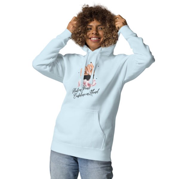 nails on point, confidence in hand – unisex premium hoodie | cotton heritage m2580