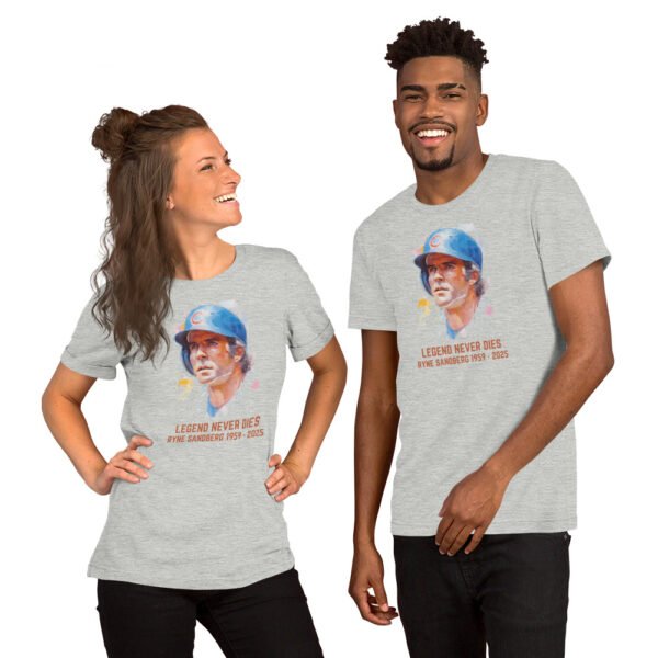 ryne sandberg tribute tee unisex staple t shirt | bella + canvas 3001