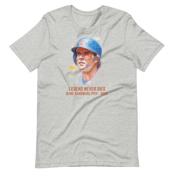 ryne sandberg tribute tee unisex staple t shirt | bella + canvas 3001
