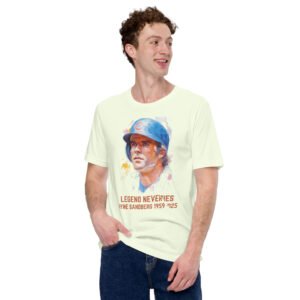 ryne sandberg tribute tee unisex staple t shirt | bella + canvas 3001