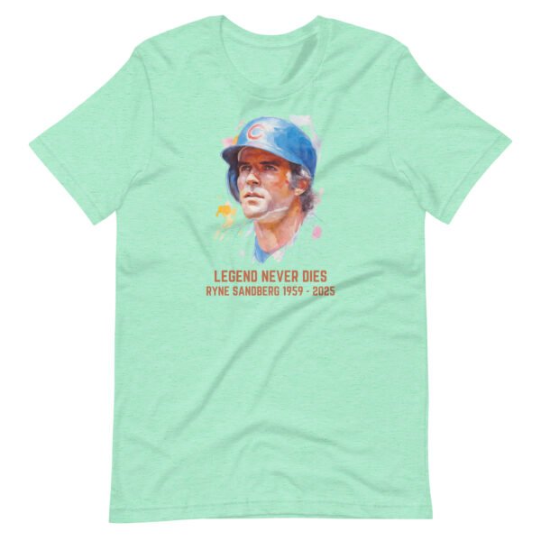 ryne sandberg tribute tee unisex staple t shirt | bella + canvas 3001
