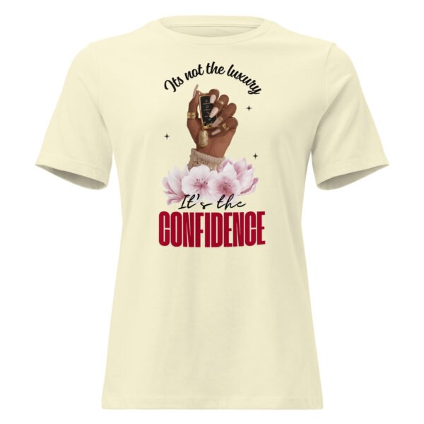 confidence women's relaxed t shirt | bella + canvas 6400