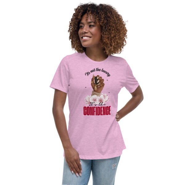 confidence women's relaxed t shirt | bella + canvas 6400