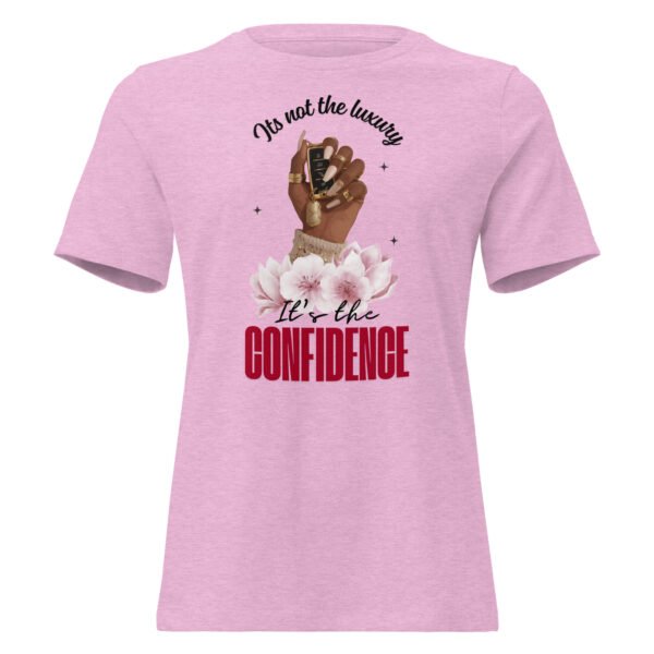 confidence women's relaxed t shirt | bella + canvas 6400