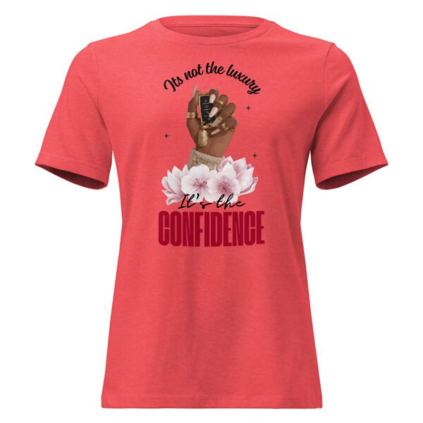 confidence women's relaxed t shirt | bella + canvas 6400