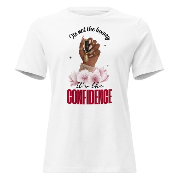 confidence women's relaxed t shirt | bella + canvas 6400