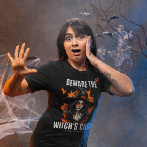 beware the witch’s curse – unisex t shirt bella canvas 3001