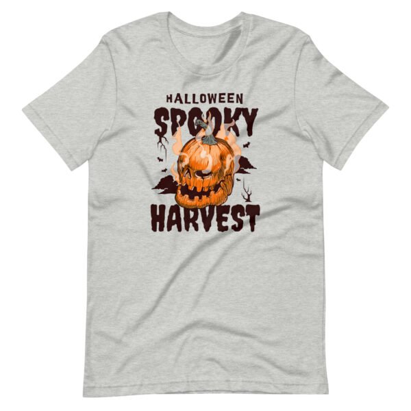 spooky harvest unisex halloween t shirt | bella + canvas 3001