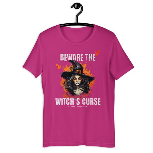 beware the witch’s curse – unisex t shirt | bella + canvas 3001