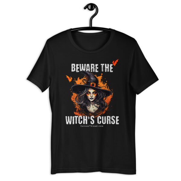 beware the witch’s curse – unisex t shirt | bella + canvas 3001