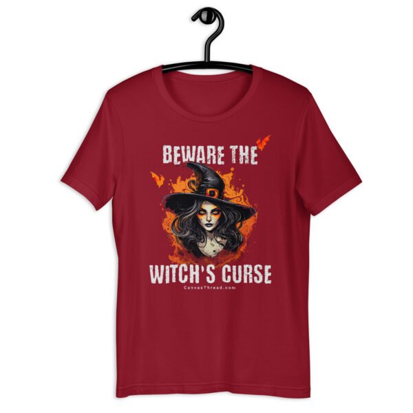 beware the witch’s curse – unisex t shirt | bella + canvas 3001
