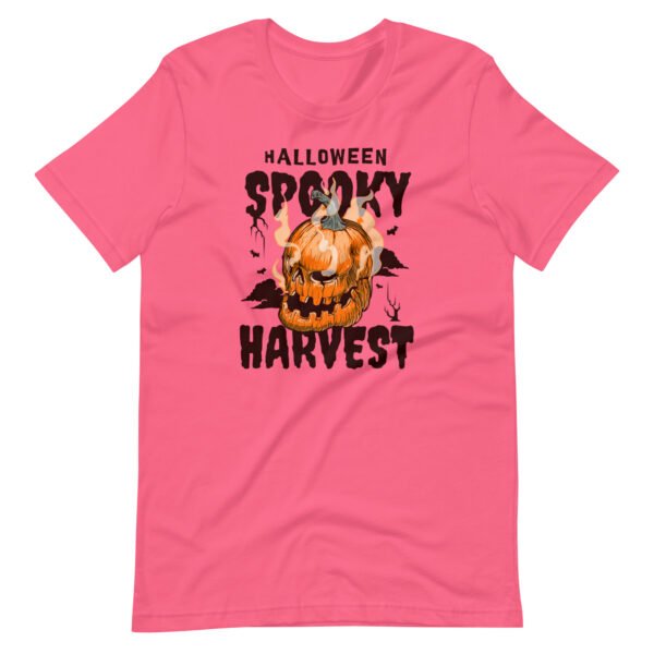 spooky harvest unisex halloween t shirt | bella + canvas 3001