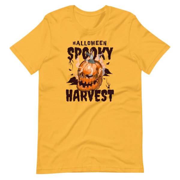 spooky harvest unisex halloween t shirt | bella + canvas 3001