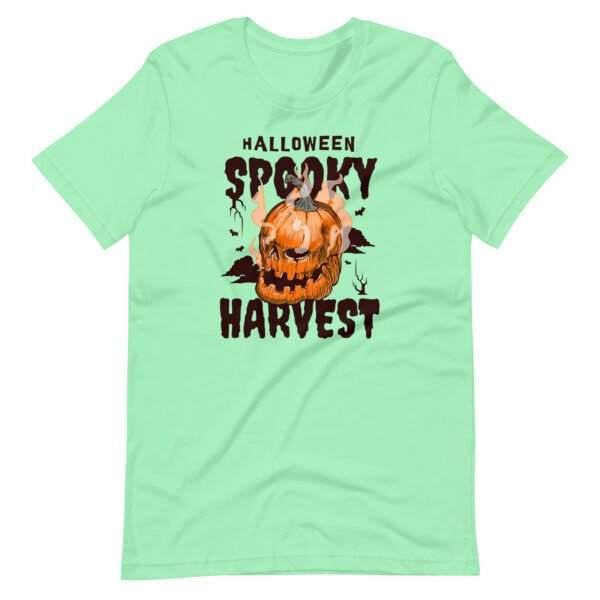 spooky harvest unisex halloween t shirt | bella + canvas 3001