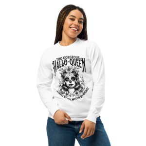 too gorgeous hallo queen – heavyweight long sleeve shirt | comfort colors 6014